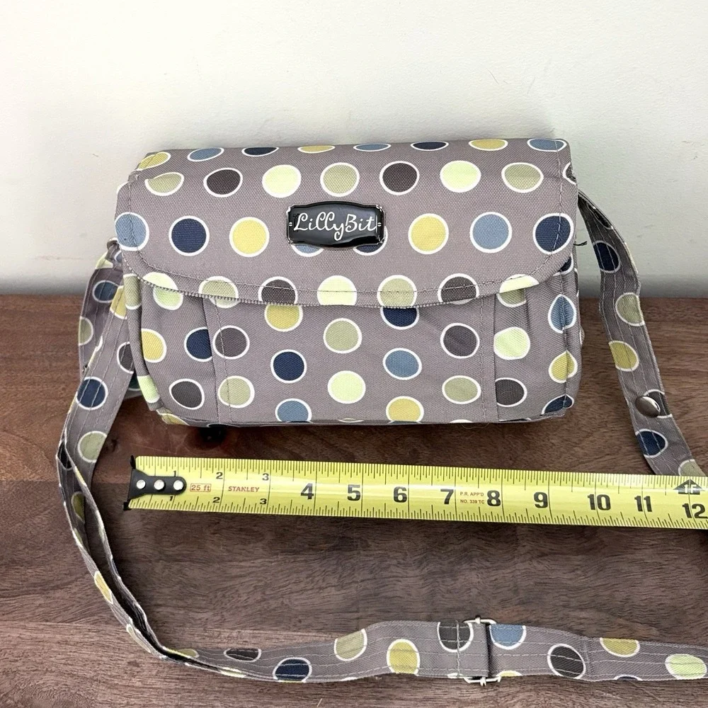 Lillybit Compact Diaper Changing Bag Kit Wristlet Crossbody Safety 1st Baby Kit
